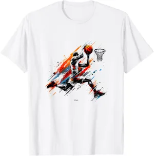 SLAM DUNK COLORFUL SPLASH HIGHLIGHT PLAY T-Shirt