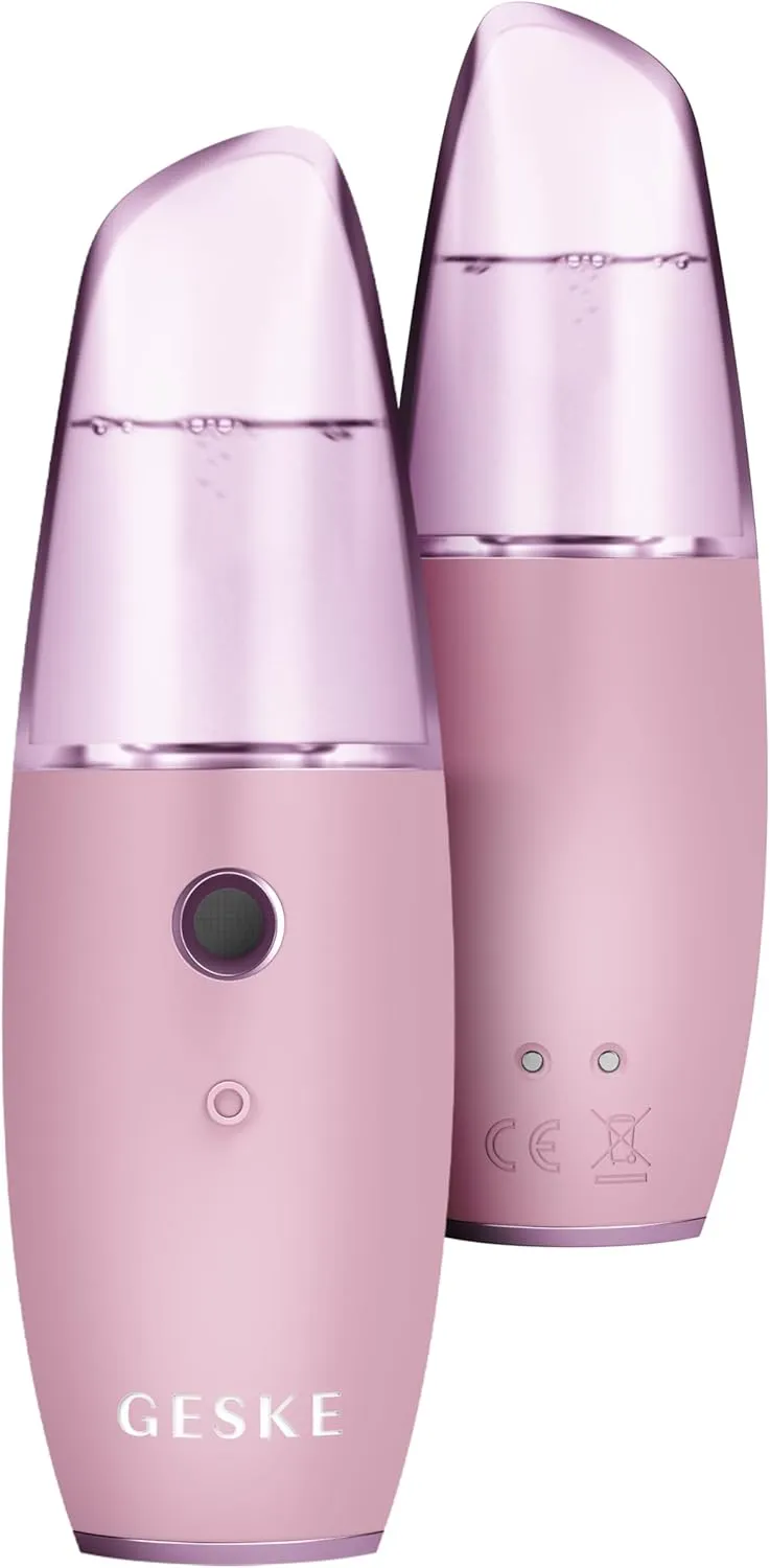 SmartAppGuided™ Facial Hydration Refresher | 4 in 1 | Water Atomizer | Moisturizing Spray Machine | Face Mister | Humidifier for Natural Glow | Reduce Redness & Dry Skin