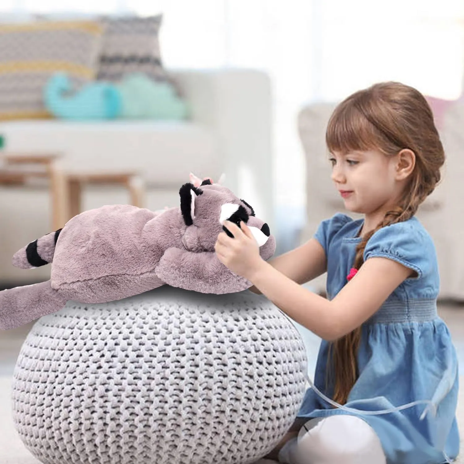 Soft Weighted Stuffed Animals Weighted Plushies Animals for Adults, Soft Lovely Weighted Animals for Adult and Kids