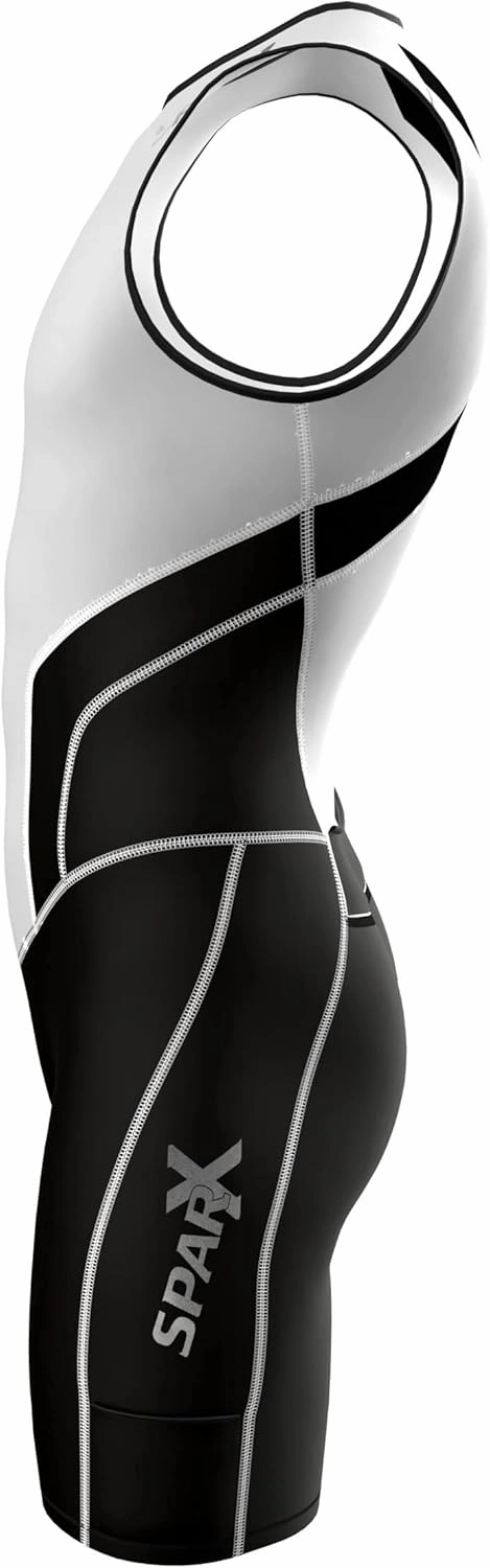 Sparx X Triathlon Suit Men Racing Tri Cycling Skin Suit Bike Swim Run