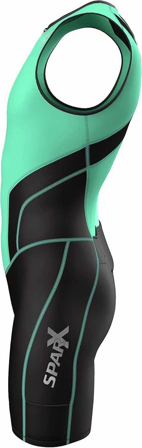 Sparx X Triathlon Suit Men Racing Tri Cycling Skin Suit Bike Swim Run