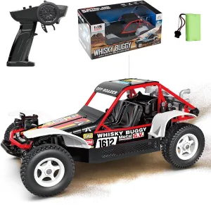 Spobo RC Rock Crawler, 1:16 Scale Remote Control Car, 4x4 Offroad Crawler Remote Control Truck for Adults 280 Carbon Brush High-Speed Motor, All Terrains Vehicle Kids Age 8-13 Gifts