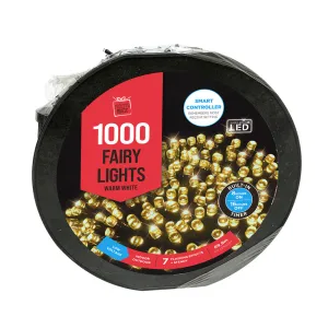 Stockholm LEDS Flashing Lights Warm Reel with Timer String Xmas Party Garden Lamp 1000pc