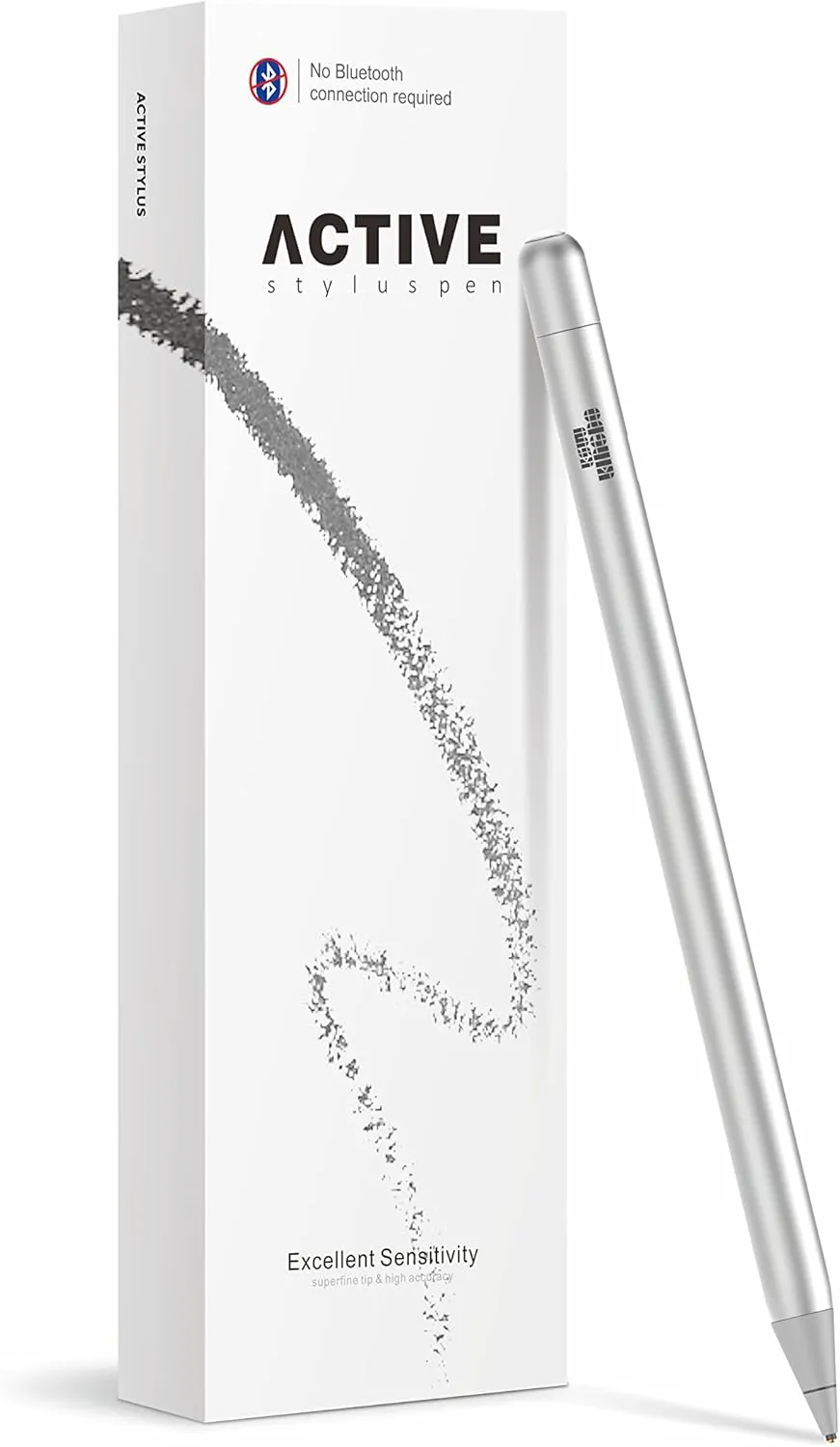 Stylus for iPad, Stylus for iPhone (Silver)