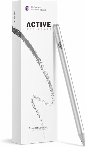 Stylus for iPad, Stylus for iPhone (Silver)