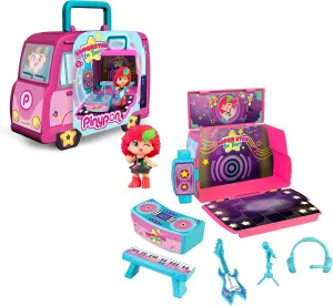 Super Star on Tour, Bus Case That Opens and Turns into a Stage, Includes Singer Figure and All Concert Accessories, Children  4 Years Old, Famous (PNY73000)