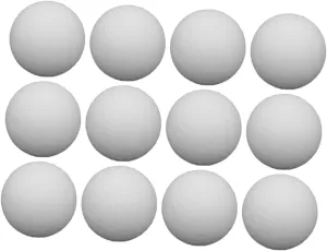 Table Soccer Balls Set of 12 Replacement Balls 36mm Size for Foosball Ball Tabletop