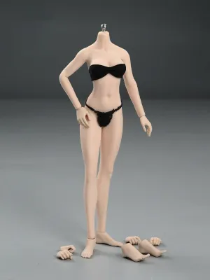 TBLeague Phicen 1/6 Female Seamless Pale Body Middle Bust S26 Action Figure Stainless Steel Super Flexible Doll