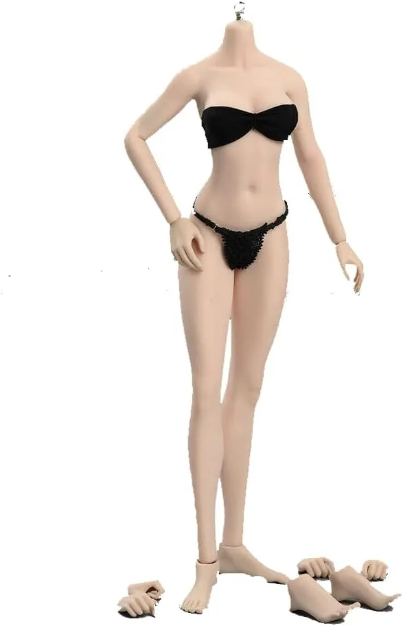 TBLeague Phicen 1/6 Female Seamless Pale Body Middle Bust S26 Action Figure Stainless Steel Super Flexible Doll