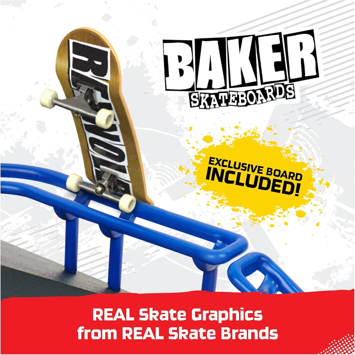 Tech Deck, Pyramid Point, X-Connect Park Creator, Customizable and Buildable Ramp Set with Exclusive Fingerboard, Kids Toy for Boys and Girls Ages 6 and up