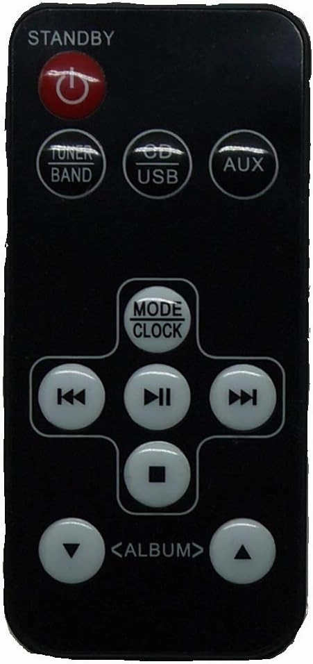 TechPlay QT62BT , Retro Design Compact Stereo CD, with AM/FM Rotary knob, Wireless Bluetooth Reception and USB Port. with AUX in and Headphone Jack