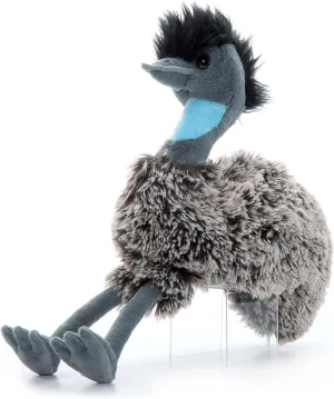 The Petting Zoo Emu Stuffed Animal, Gifts for Kids, Wild Onez Zoo Animals, Emu Plush Toy 12 inches