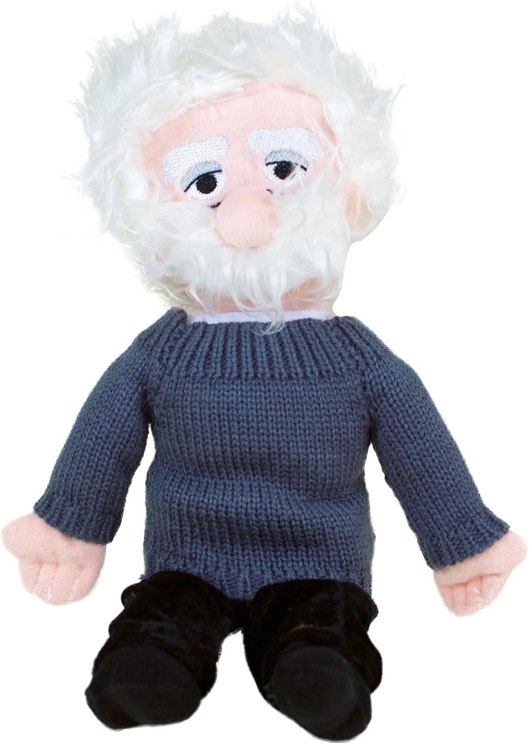 The Unemployed Philosophers Guild Albert Einstein Dolll - 12" Soft Stuffed Plush Little Thinker
