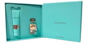 Tiffany & Co. ROSE GOLD Lotion 0.47 Fl Oz / 14 ml and Mini Perfume GIFT BOX MINI EDP 5 ml / 0.16 fl oz - 2 PCS SET - 8194