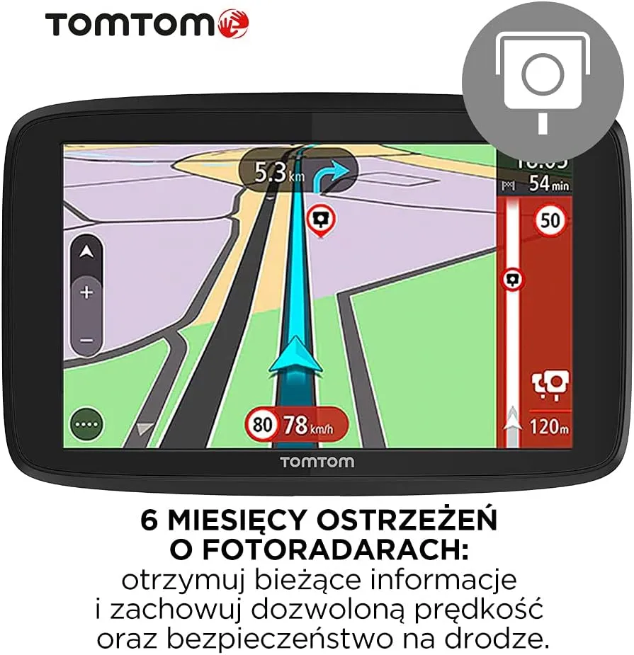 TomTom Car Sat Nav GO Essential, 6 Inch, with Traffic Congestion and Speed Cam Alert Trial Thanks to TomTom Traffic, EU Maps, Updates via WiFi, Handsfree Calling, Click-and-Drive Mount
