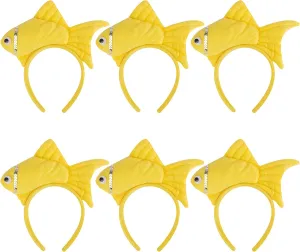 TopTie 6 PCS Animals Ears Headband, Halloween Decorations for Adult & Kid, Jungle Safari Animals Hair Hoop for Party Favors