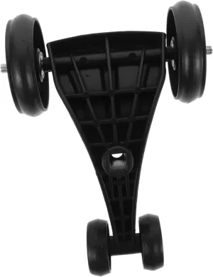 Totority Boy Girl Wiggle Car Wheel Replacement Heavy Duty Plastic Front Wheels for Toddlers and Stable Accessory for Wiggle Car Repairing Kit
