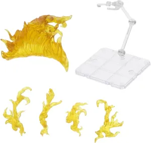 Toy Fire Effect Bracket for Action Figures Flexible Clamp Stand Doll Figure Stand Model Support Display Rack for Collectors