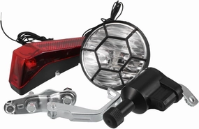 TOYANDONA Light Set Rechargeable Front Rear Led Lights Turn Signals for Mountain Dirt Bright Illumination for Night Riding Camping Outdoor Use