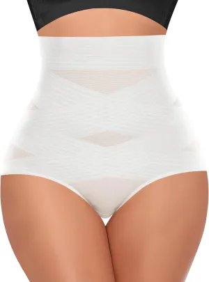 Tummy Control Shapewear Panties for Women High Waisted Body Shaper Slimming Shapewear Underwear Girdle Panty