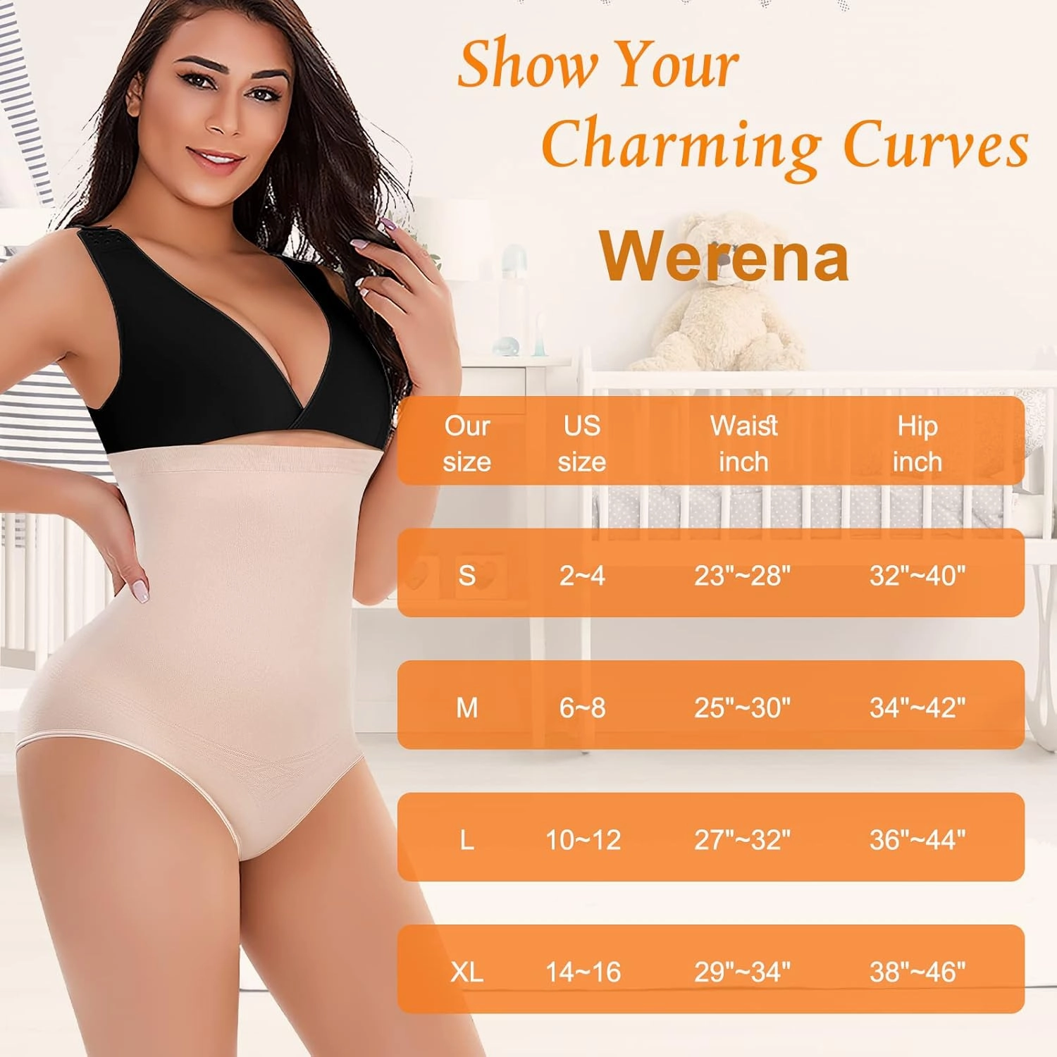 Tummy Control Shapewear Panties for Women High Waisted Body Shaper Slimming Shapewear Underwear Girdle Panty
