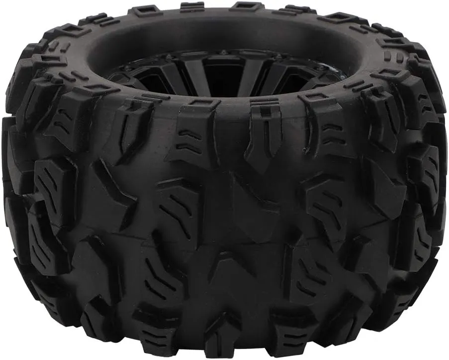 Tyre Rubber 28 x 28 x 8 Pack of 4 Rubber Tyres Nylon Wheel Hubs Suitable for Zd Racing 1 10 Scale RC Car Accessories