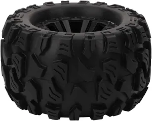 Tyre Rubber 28 x 28 x 8 Pack of 4 Rubber Tyres Nylon Wheel Hubs Suitable for Zd Racing 1 10 Scale RC Car Accessories