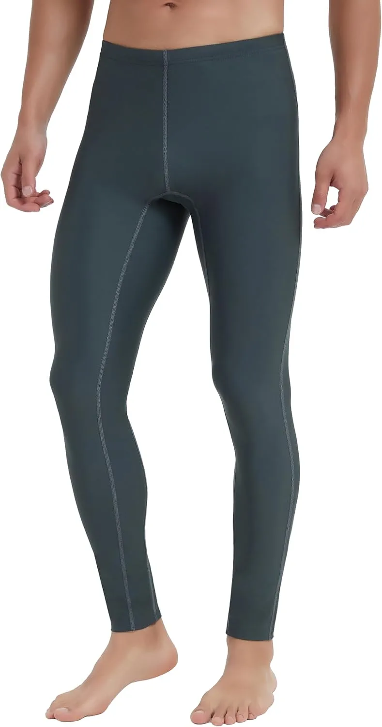Ubestyle UPF 50  Men's Active Surfing Water Leggings Swim Pants Swim Tights Beach Pants Sun Protective