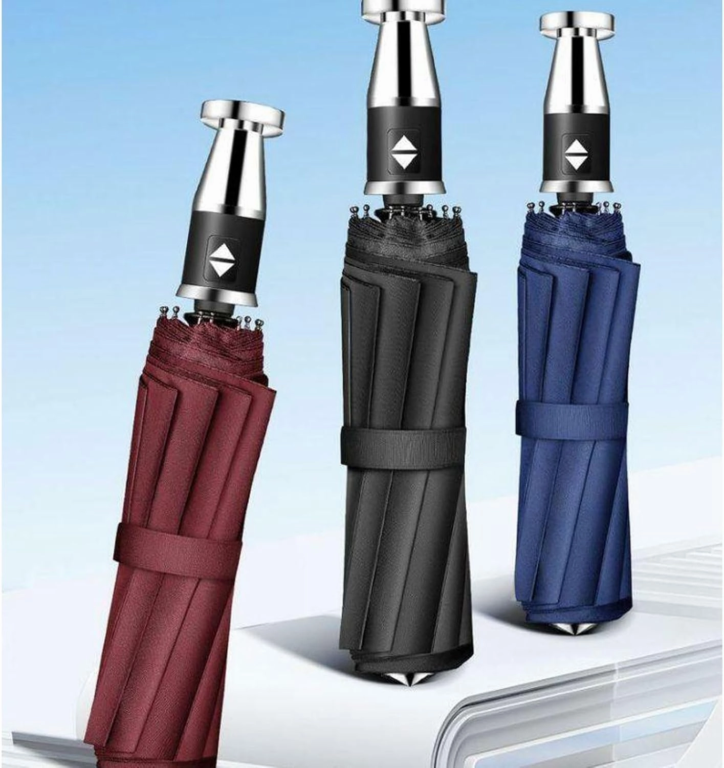 Umbrella with Car Logo for Lamborghini Marzal Miura Murcielago, Sun Umbrella Uv Protection Travel Umbrella Men Women Umbrella Outdoor Accessories,A