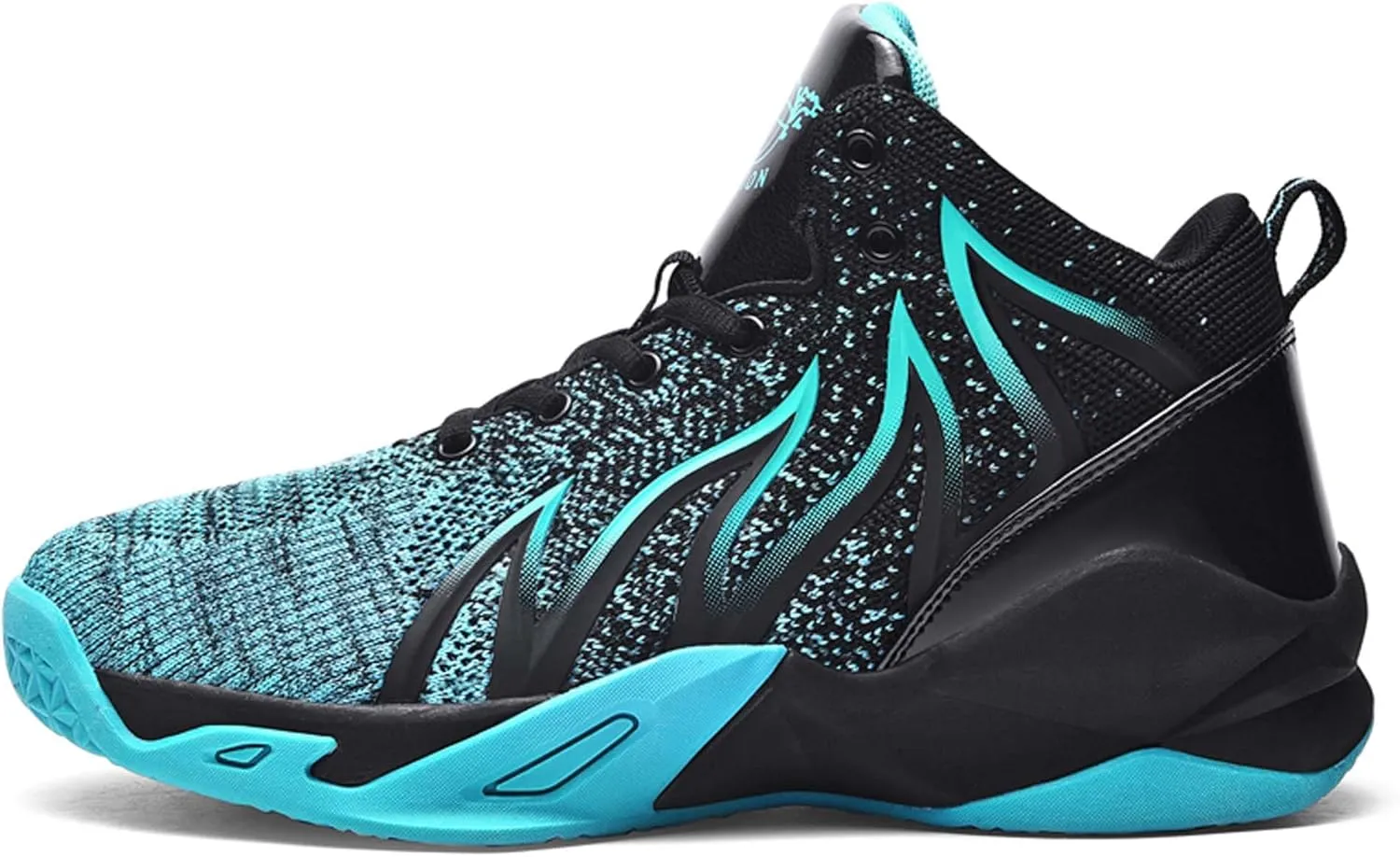 Unisex Adult Basketball Shoes Arch Support Sneakers Anti Slip Breathable Comfortable High Top Sports Running Walking Tennis Shoes