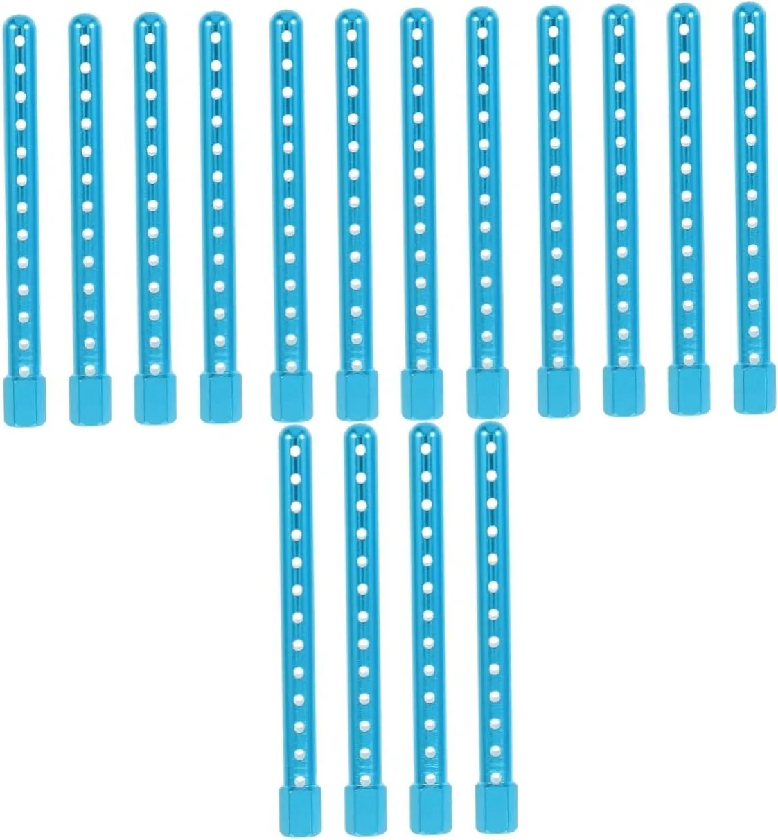 VICASKY 16pcs Alloy Car Body Column Posts Upgraded Shell Support Bracket for Toy Cars Sleek Design Safe and for Collectors and Boys and Girls