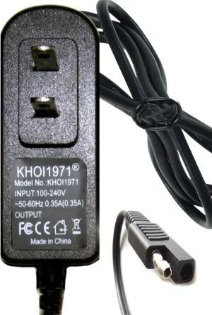 Wall Charger AC Adapter Compatible with Kid TRAX Pacific Cycle Disney Quad ATV Ride ON 6V-Volt Battery Walmart Target Toy R US Charger AC Adapter NOT Created or Sold by TRAX Pacific Cycle