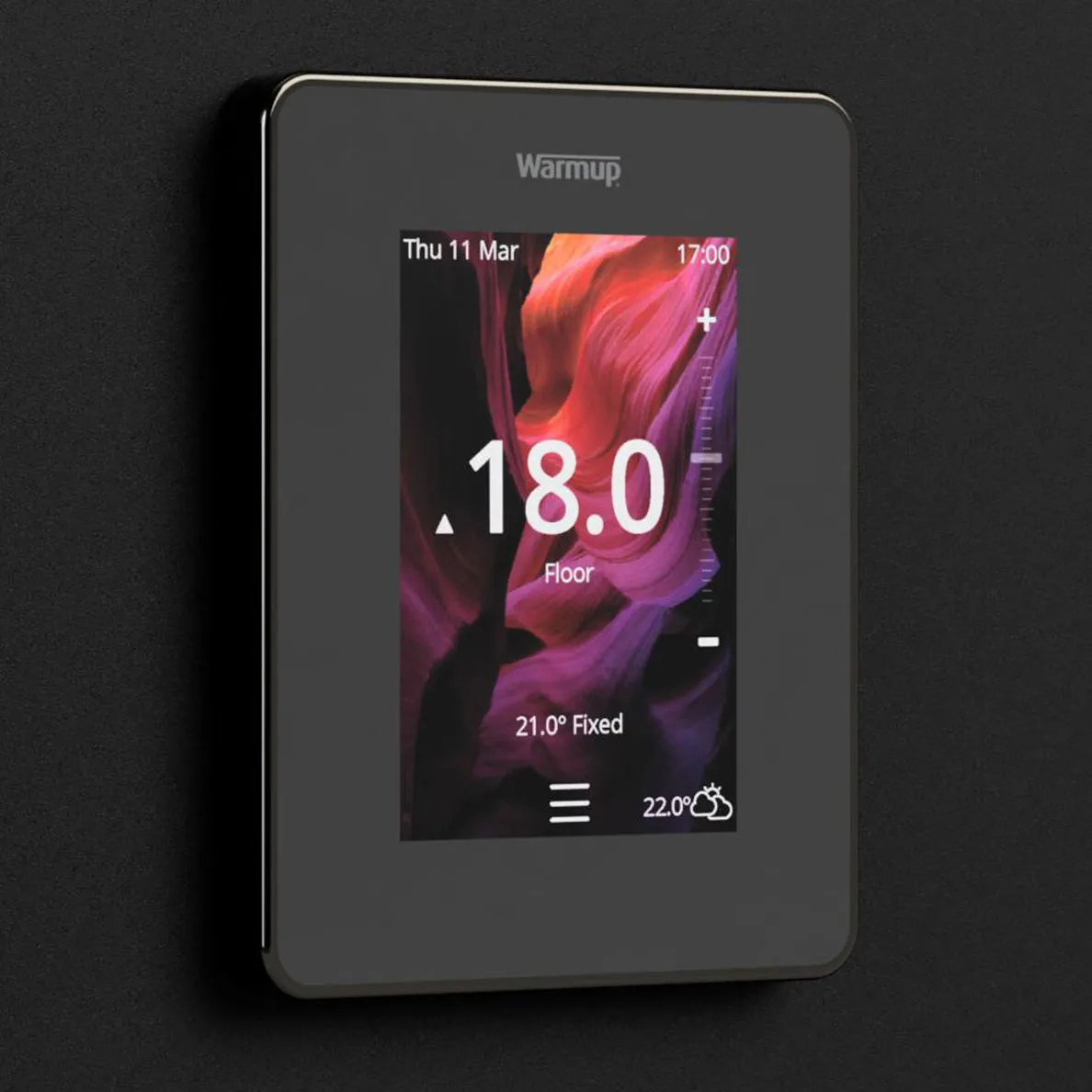 Warmup 6IE Smart WiFI programmable underfloor heating thermostat