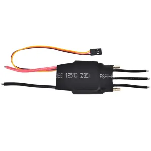 Watercooled ESC, Waterproof Brushless ESC 60A Water Cooling Electronic Speed Controller with 5V/3A UBEC for RC Boat Models Part