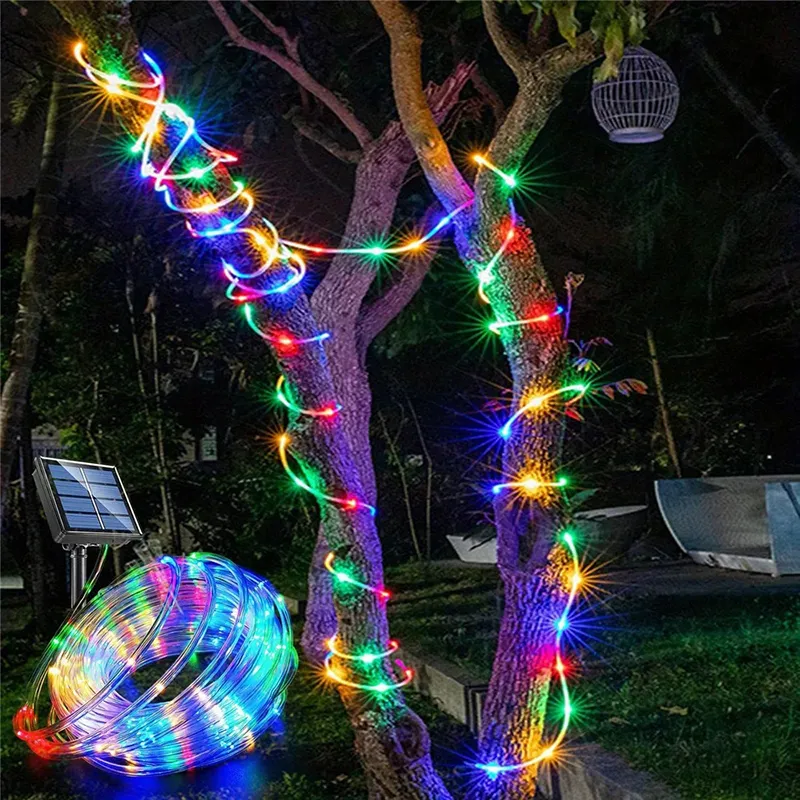 Waterproof Solar Powered Fairy Tube Lights