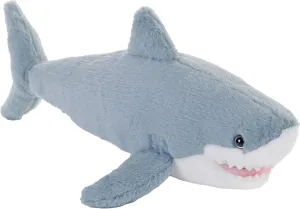 Wild Republic Earthkins Mini Shark, Stuffed Animal, 8 inch, Plush Toy, Eco-Friendly