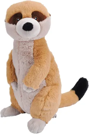 Wild Republic Ecokins, Meerkat, Stuffed Animal, 12 inches, Gift for Kids, Plush Toy, Made from Spun Recycled Water Bottles, Eco Friendly, Child’s Room Décor