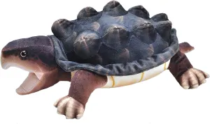 Wild Republic Living Stream Snapping Turtle 24 Inches, Gift for Kids, Plush Toy, Great Novelty Gift for Fishermen and Sportsmen, Tortue Serpentine