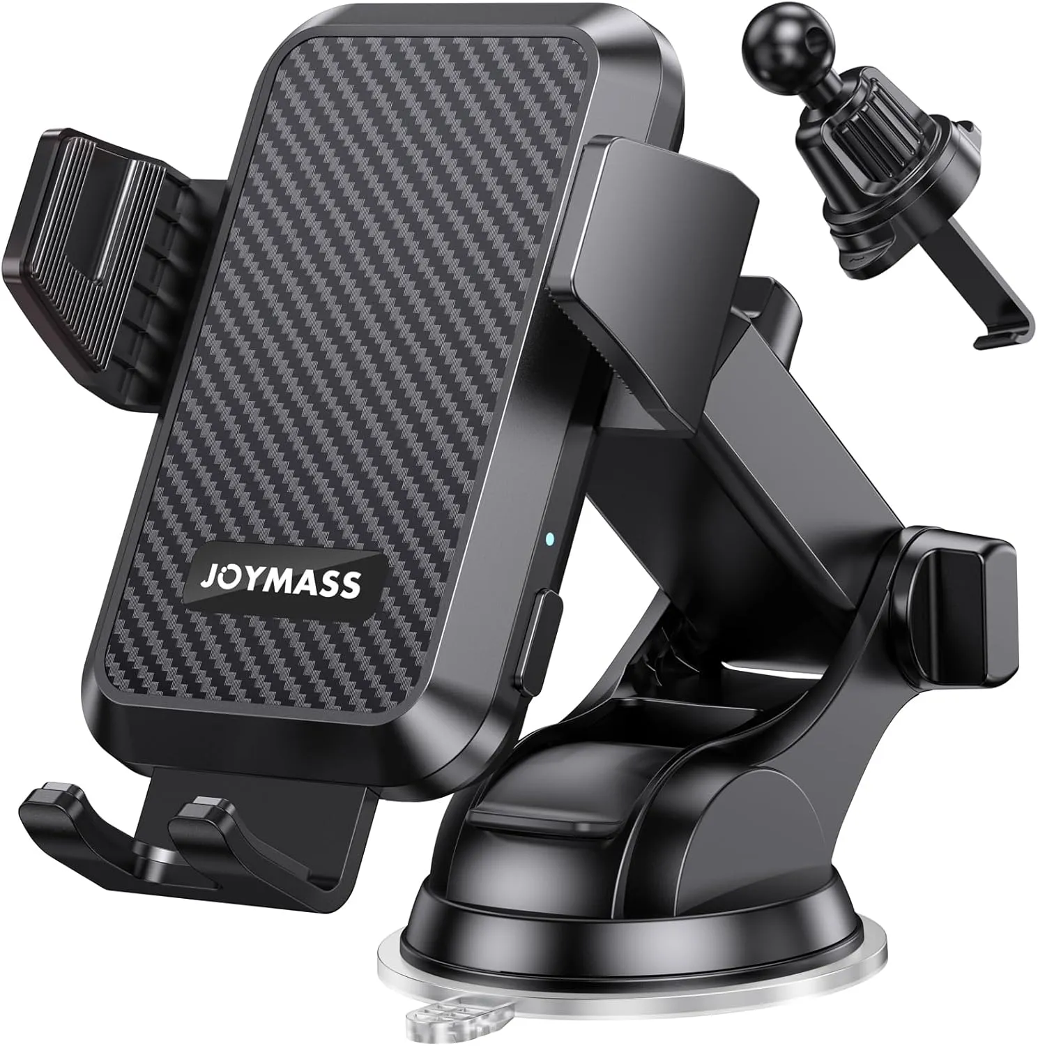 Wireless Car Charger, Phone Holders for Your Car, 15W Auto Clamping Phone Mount Car Accessories for iPhone 16 15 14 13 12 Mini Pro Max 11 XR XS, Samsung Galaxy S24 Ultra S23 S22  Note 20, etc