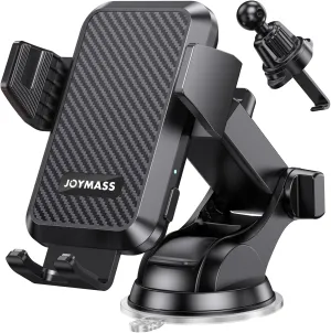 Wireless Car Charger, Phone Holders for Your Car, 15W Auto Clamping Phone Mount Car Accessories for iPhone 16 15 14 13 12 Mini Pro Max 11 XR XS, Samsung Galaxy S24 Ultra S23 S22  Note 20, etc