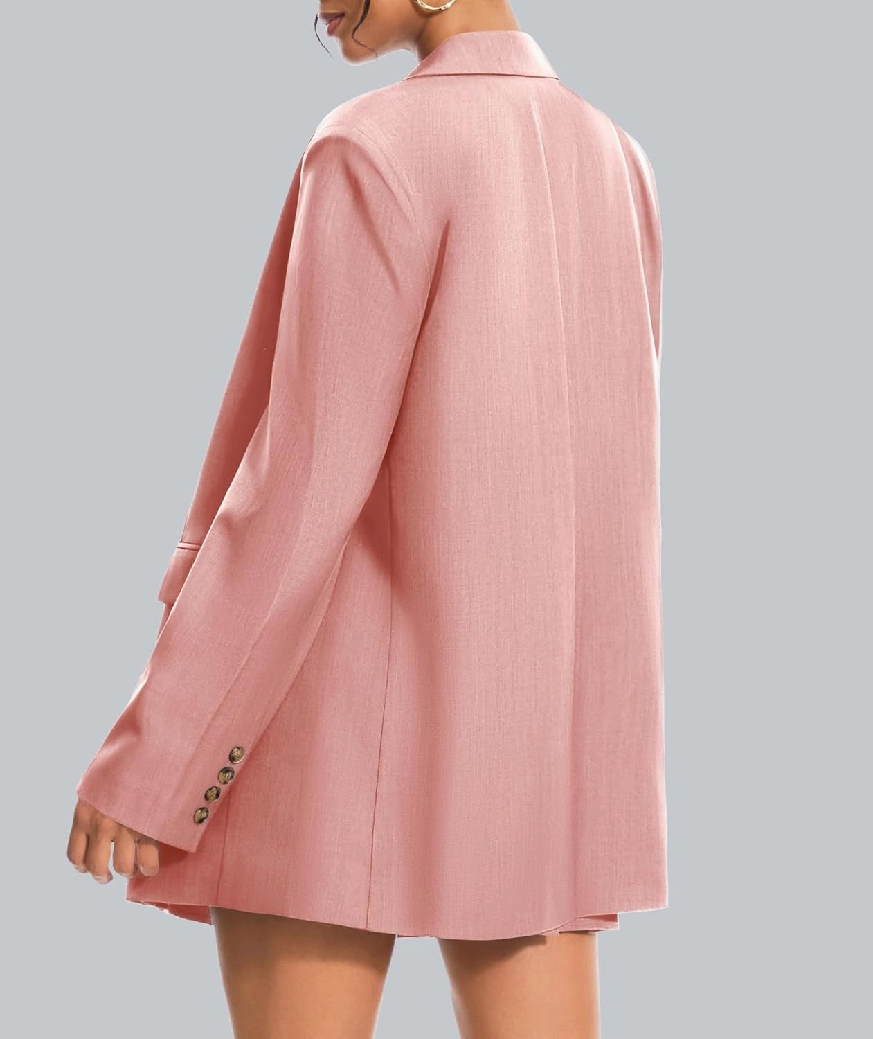 Women's 2 Piece Skirt Sets Business Casual Blazer Suit Mini Pleated Skorts Button Jackets Matching Outfits