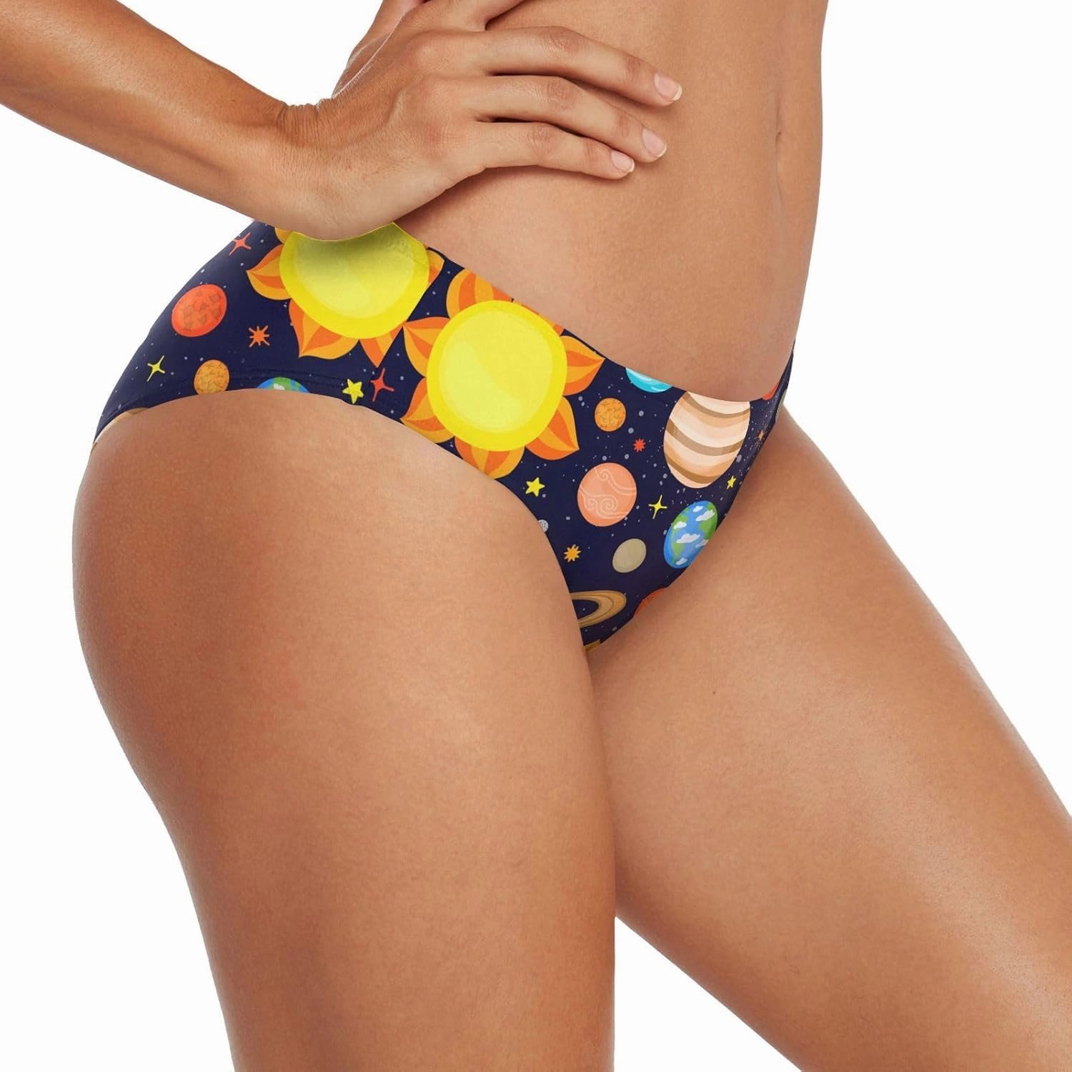 Women Swim Triangle Shorts Bikini High Elasticity Swim Shorts (S-XXL)