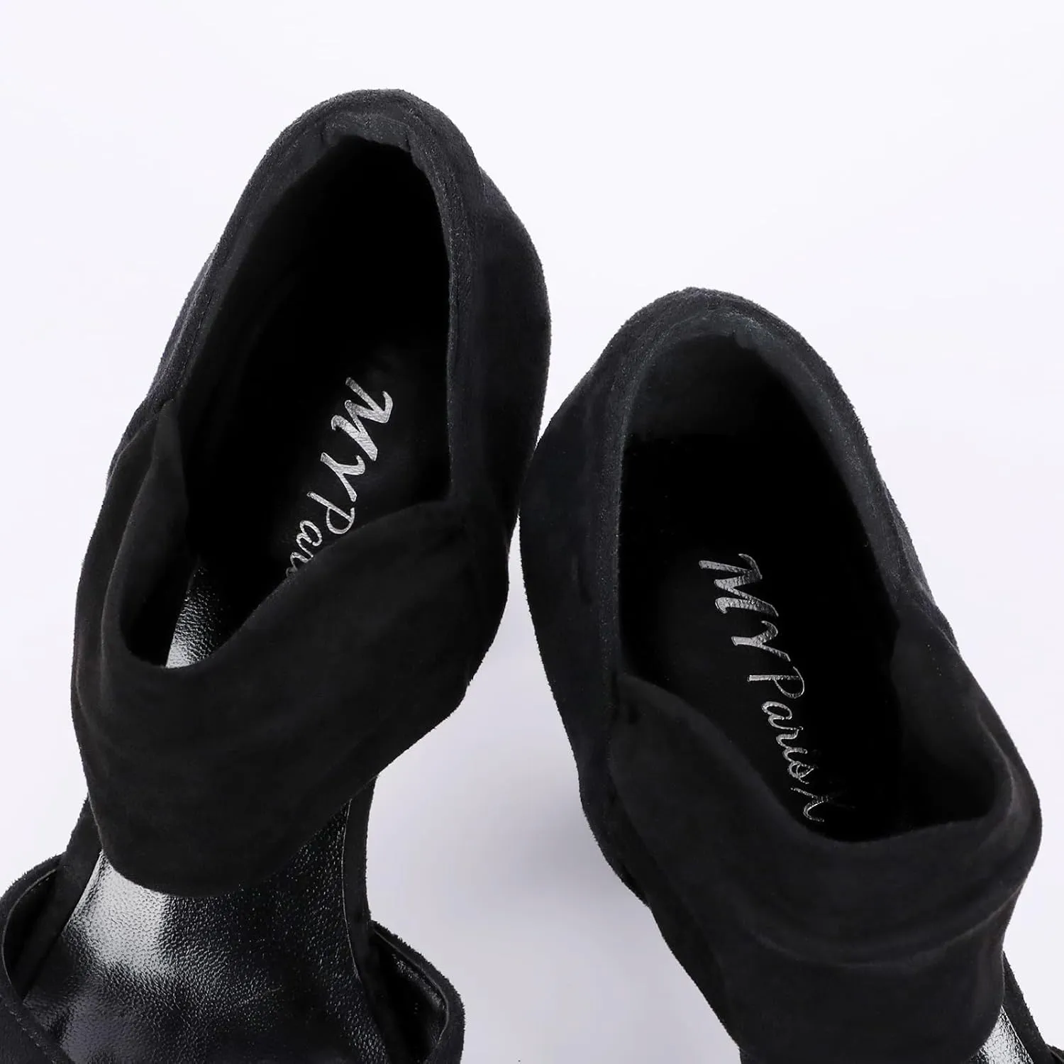 Womens Kitten Heel Dress Shoes Pointed Toe Slip On Party Elegant Pumps Ankle Strap Cutout Wedding Office Red Black Size 6.5-11.5
