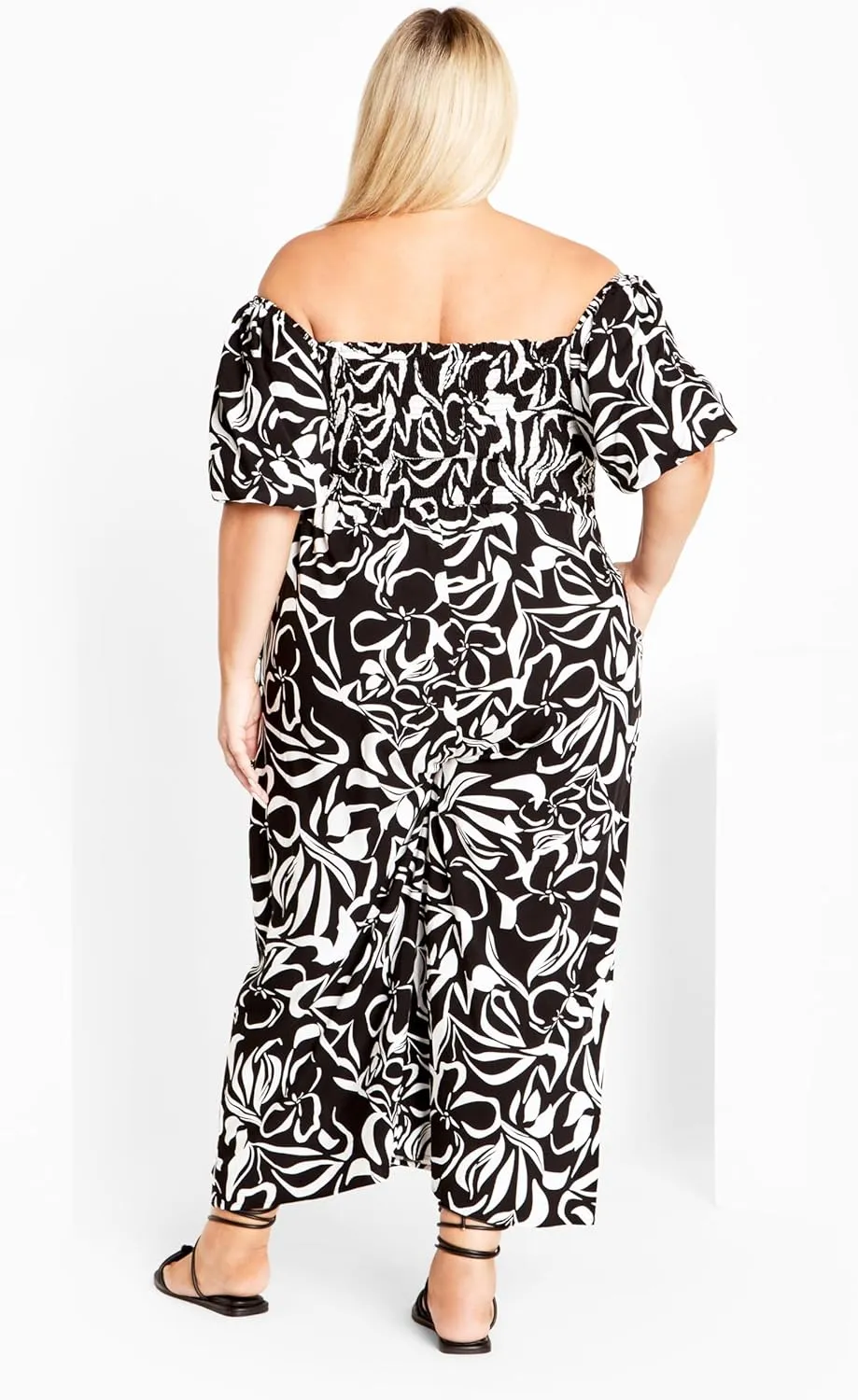 Women's Plus Size Annabelle Print Jumpsuit