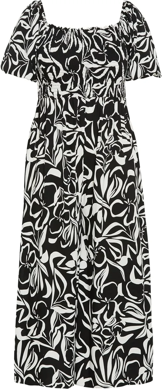 Women's Plus Size Annabelle Print Jumpsuit