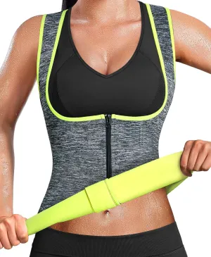 Womens' Sauna Suit Workout Sweat Body Shaper