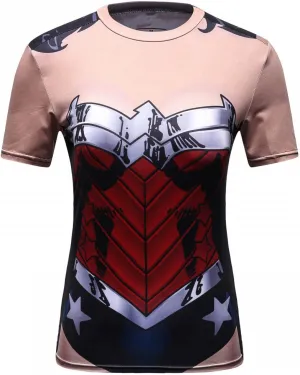 Women's Super Sercies Short-Sleeved T-Shirt Yoga Sport Shirt Fitness Short Sleeve for Women