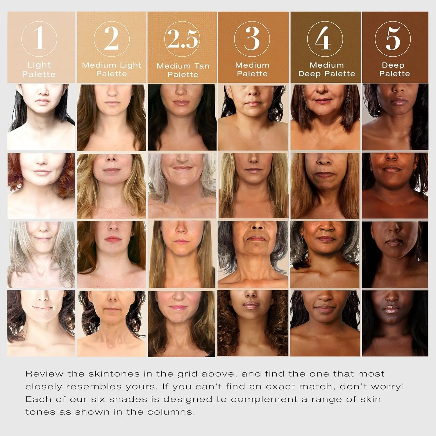 Woosh Beauty, Fold out Face Original Makeup Palette, Travel, All in One, Neutral Cream & Powder (#3 Medium)