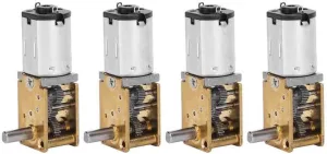 Worm Gear Motor Reducer Servo Motor Brush DC Mini Micro Electronic Devices 1218GE‑N20 Electric Copper Lock Smart Car Robots - (Style: A, Voltage(V): 35RPM)