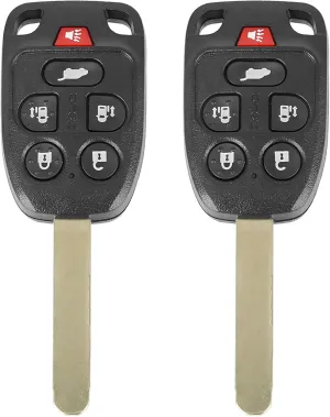 X AUTOHAUX 2pcs 313.8Mhz N5F-A04TAA Replacement Smart Proximity Keyless Entry Remote Key Fob for Honda Odyssey EXL 2011 2012 2013 N5FA04TAA N5F-AO4TAA